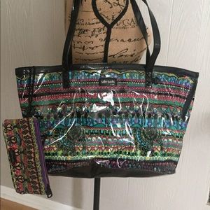 The Sak Roots Clear Tote